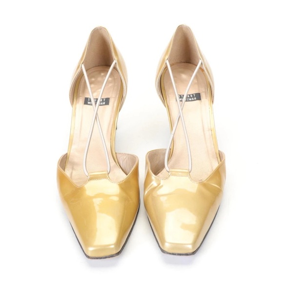 Vintage Stuart Weitzman Patent Leather Low-Heeled Pumps size 7.5 - Picture 4 of 7